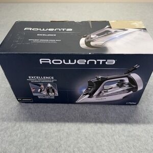 Rowenta Focus Excellence Steam Iron 1750W Retractable Cord Purple DW5432